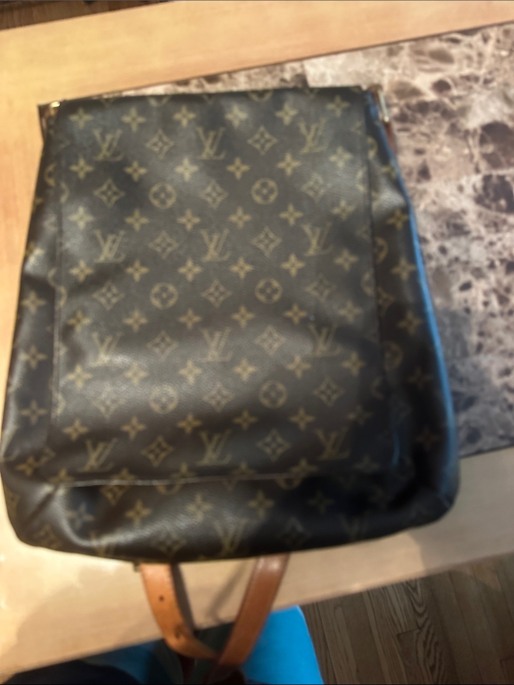 Louis Vuitton Monogram Canvas Backpack in Monogram Brown